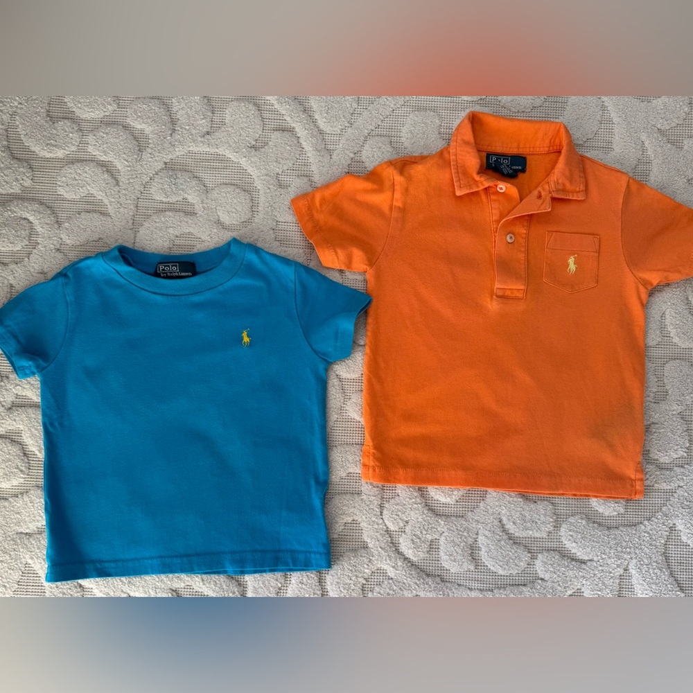 Polo by Ralph Lauren Kids Bright Orange Polo Shirt